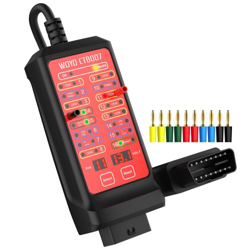 WOYO 12 В 24 В Автомобільна комутаційна коробка OBD 16-контактний діагностичний інструмент OBD2 з подовження