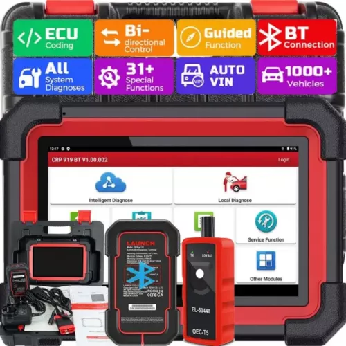 LAUNCH X431 CRP919E BT Автомобільний діагностичний інструмент OBD2 Сканер DBScar VII VCI Auto